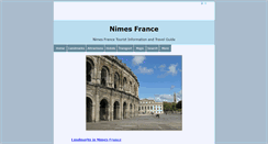 Desktop Screenshot of nimesfrance.ca